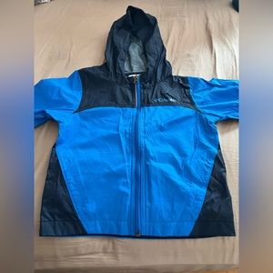 Columbia boys rain jacket, size 4T